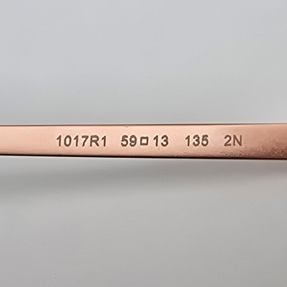 Michael Kors MK5004 Chelsea Gold Taupe Frame Rose Gold Lens Aviator Sunglasses - Picture 7 of 13